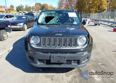 2017 Jeep Renegade Sport 4X4 from USA, damaged, VIN ZACCJBAB4HPF10685